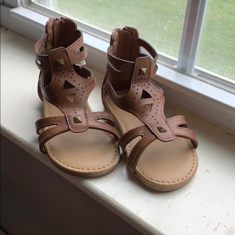Brown sandals